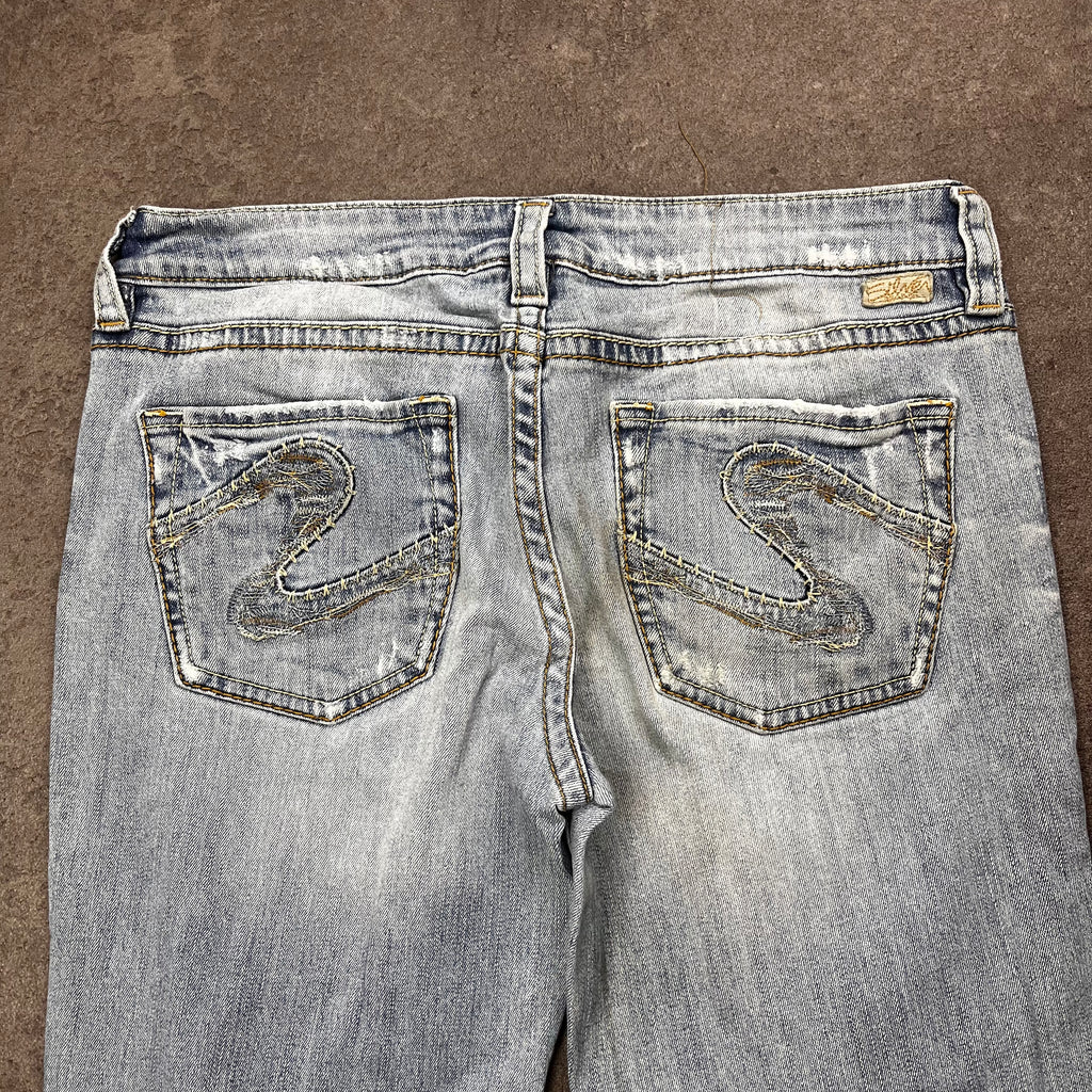 Vintage Y2K Bootcut Jeans Damen – XS