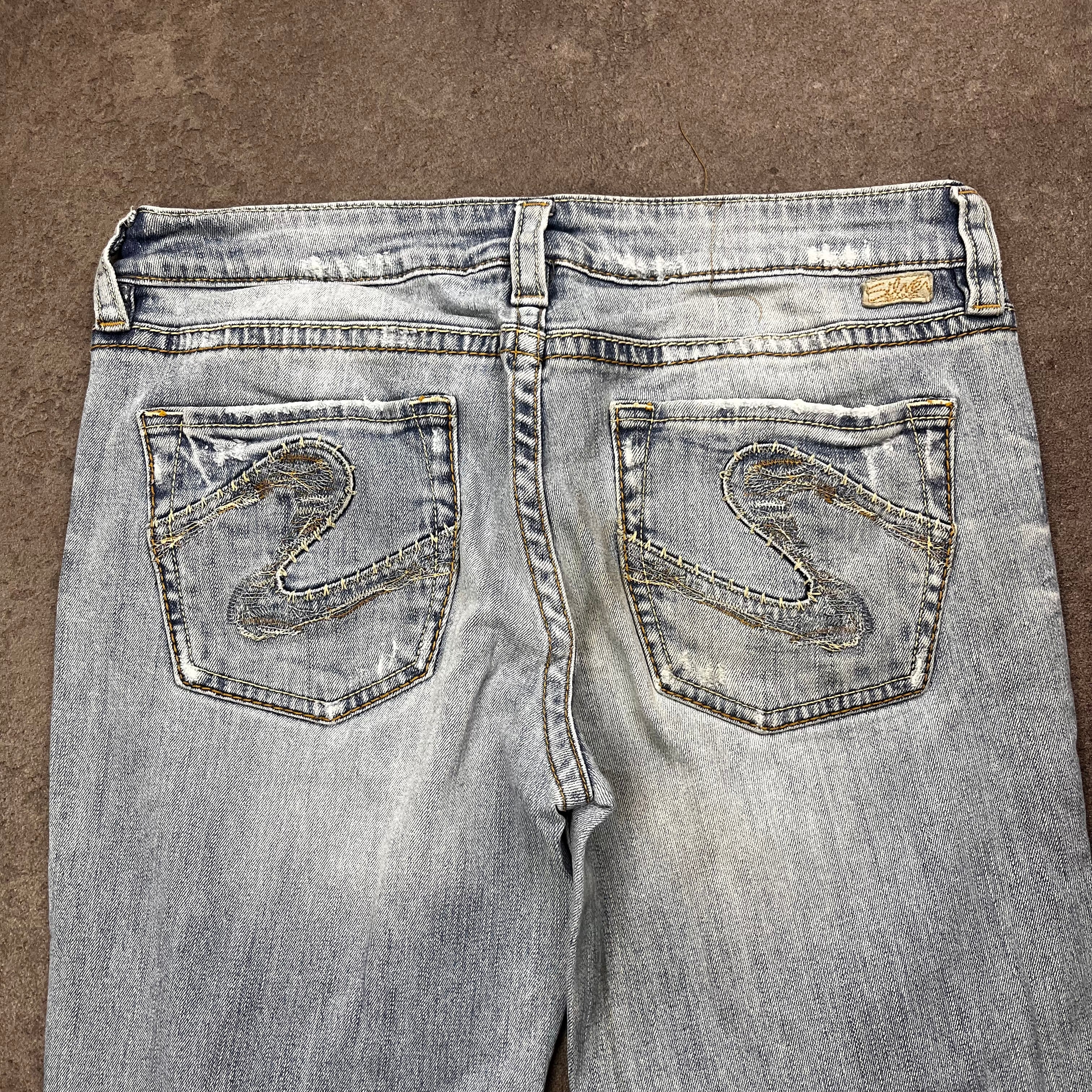 Vintage Y2K Bootcut Jeans Damen – XS