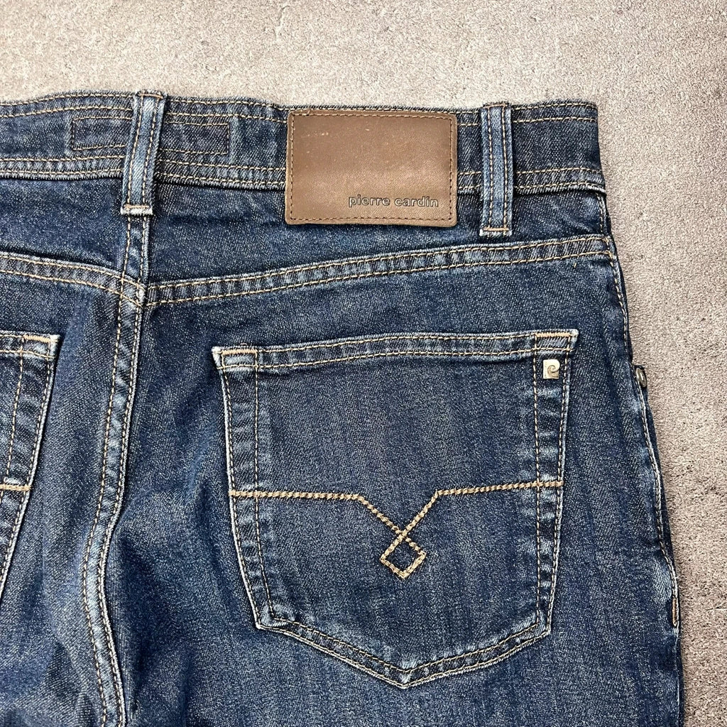 Vintage Pierre Cardin Jeans Herren Straight W33 L32 Dunkelblau, Bild 4