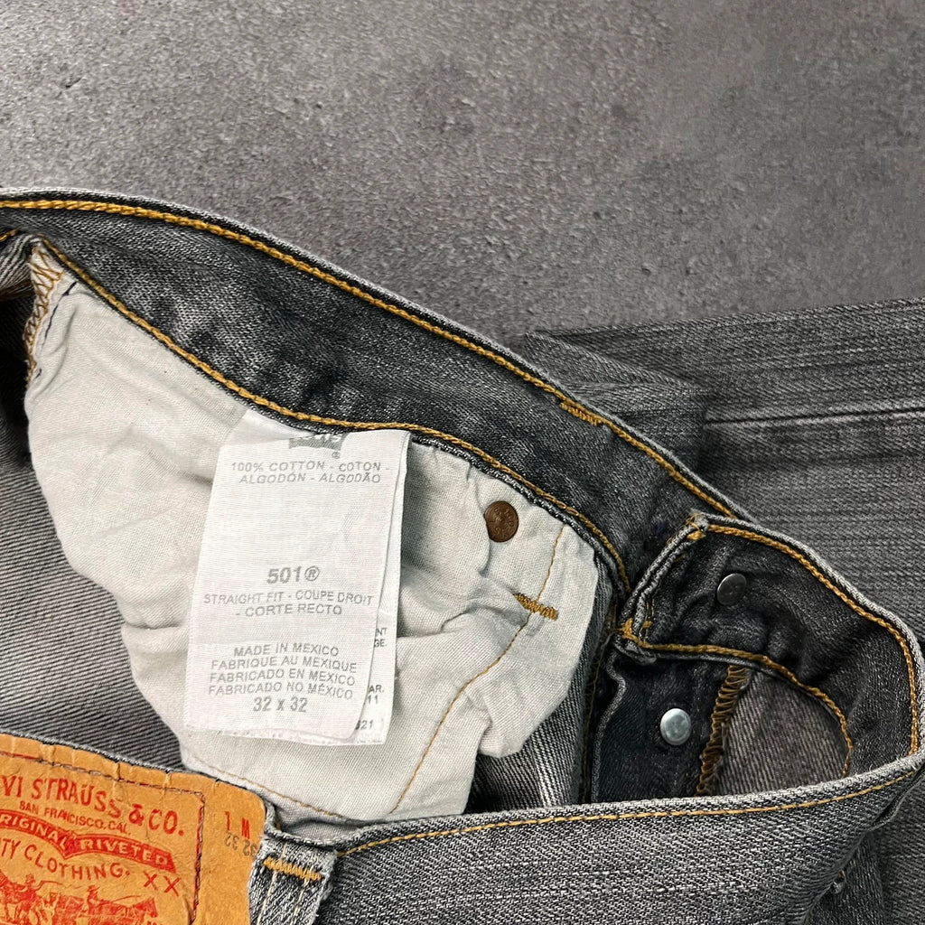 Vintage Levi's 501 Jeans Herren – Etikett Made in Mexico