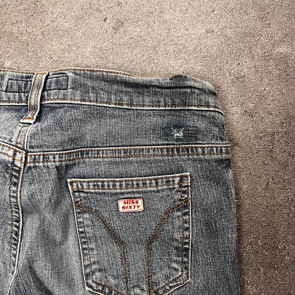Vintage Y2K Bootcut Jeans Damen – XXS