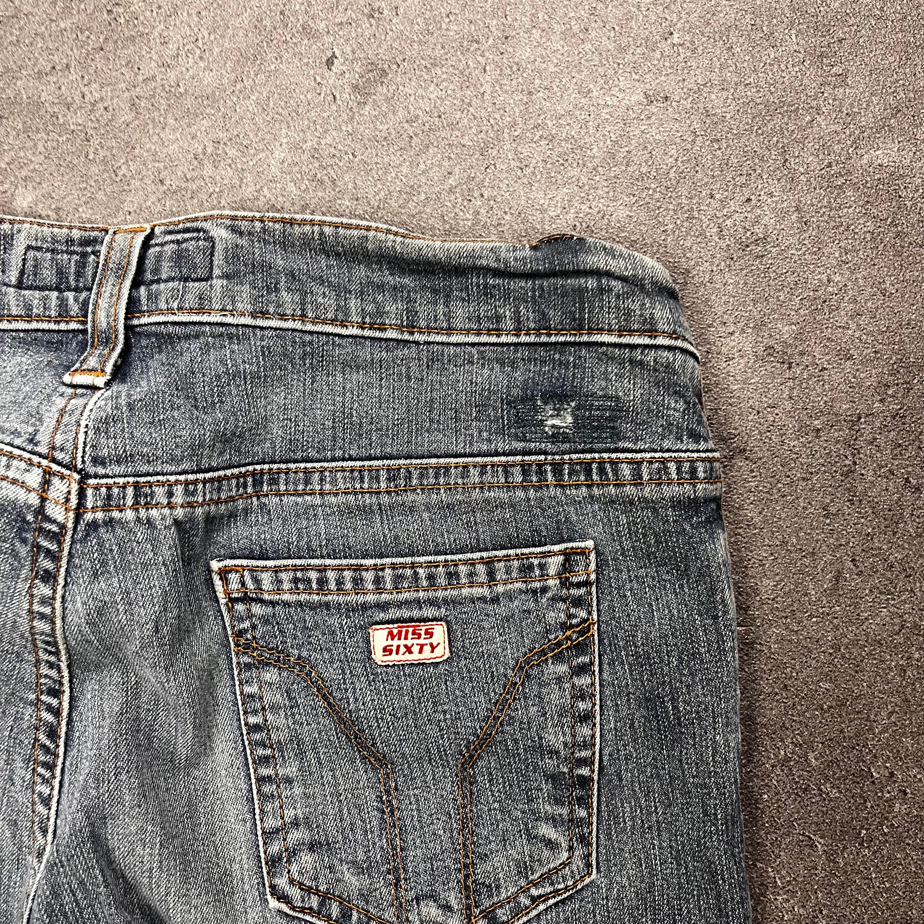 Vintage Y2K Bootcut Jeans Damen – XXS
