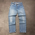 Levi's 501 Premium Jeans Herren W31 L30 Hellblau – Vorderansicht
