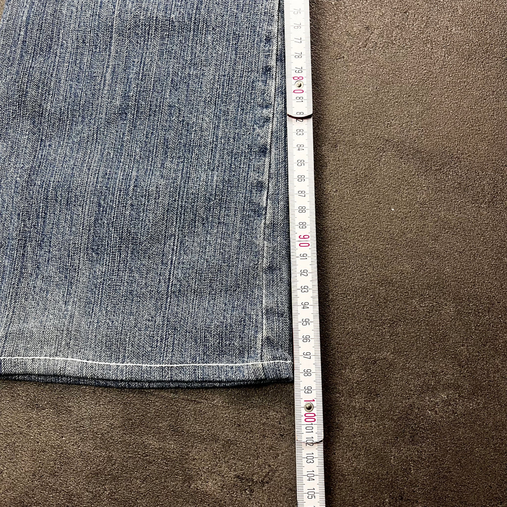 Vintage Y2K Flare Jeans Damen Japan Style – XS