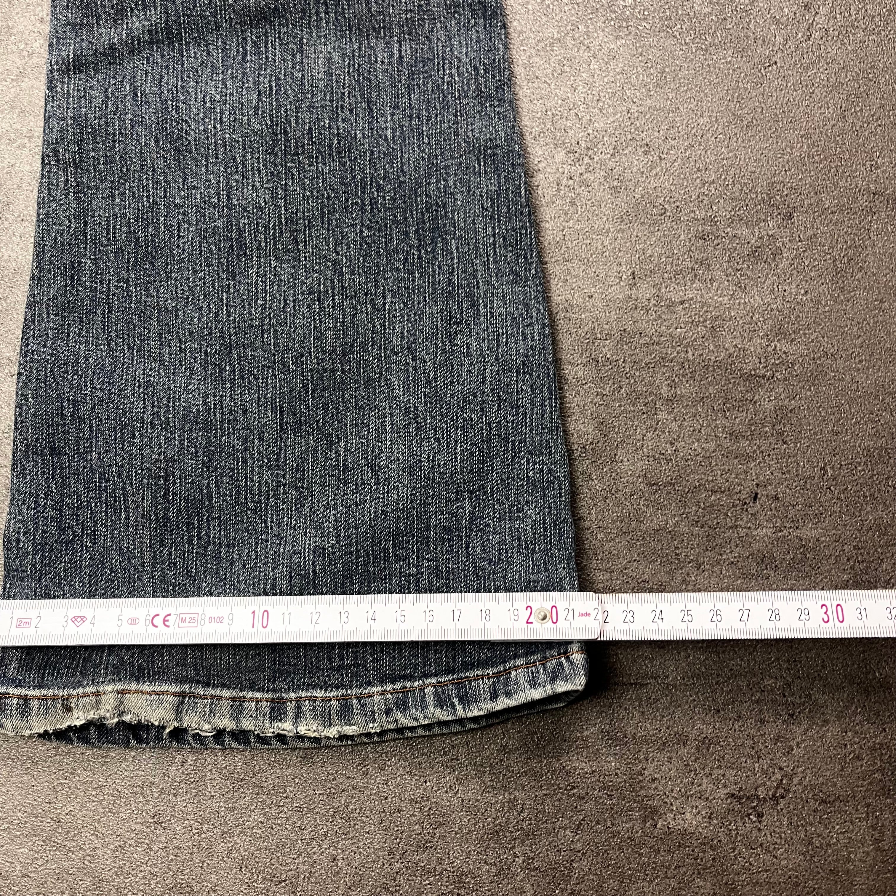 Vintage Y2K Bootcut Jeans Damen – XXS