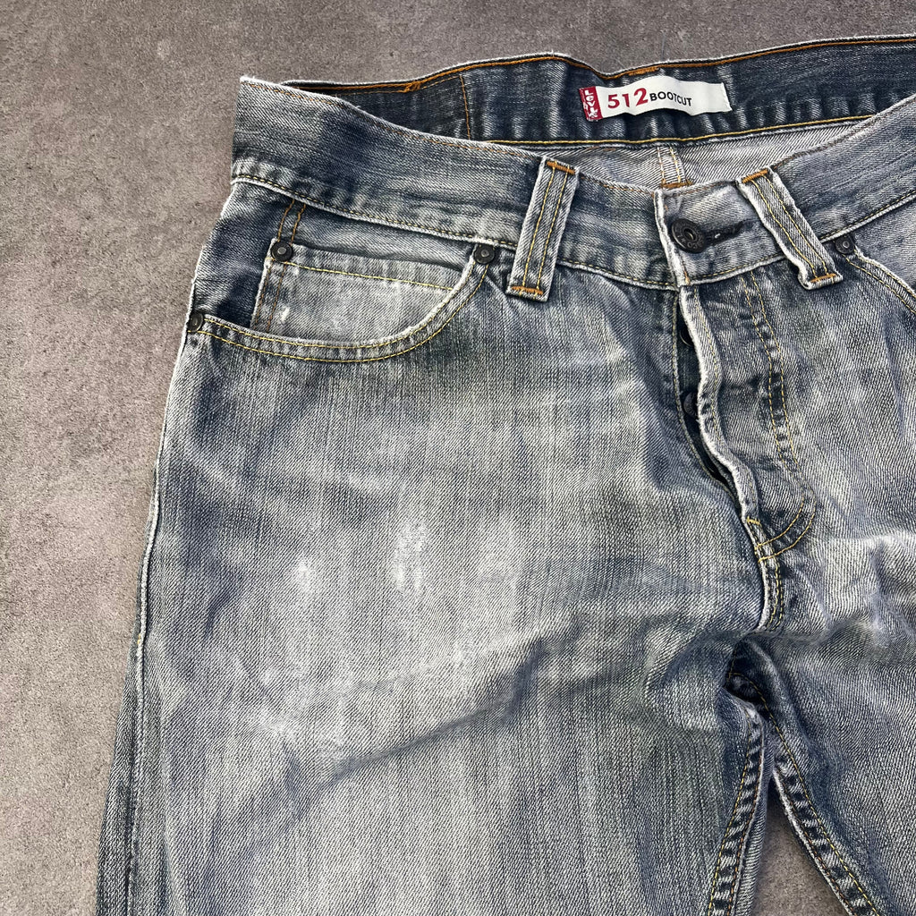 Vintage Ripped 512 Bootcut Levi’s W30 L34