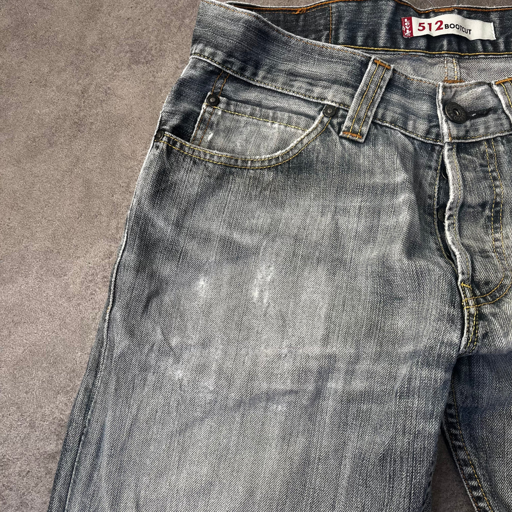 Vintage Ripped 512 Bootcut Levi’s W30 L34
