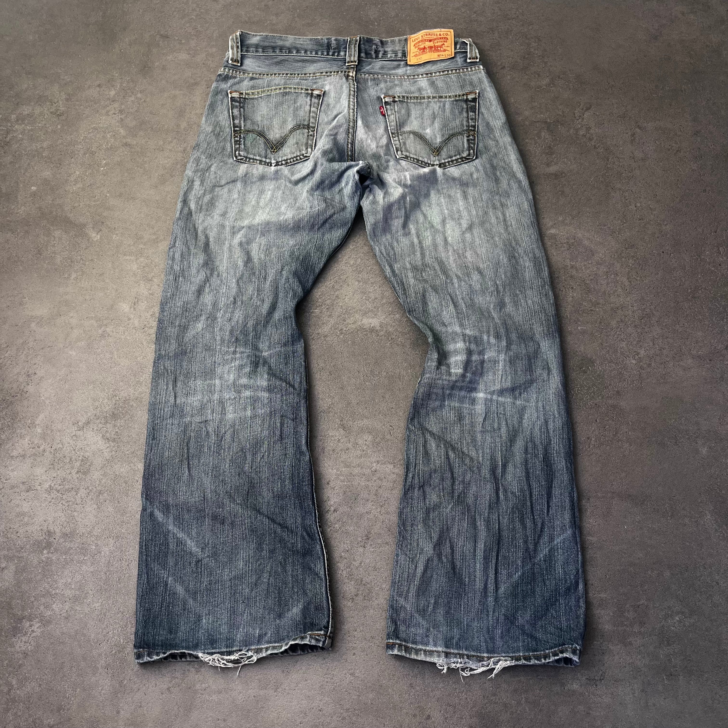 Vintage Ripped 512 Bootcut Levi’s W30 L34