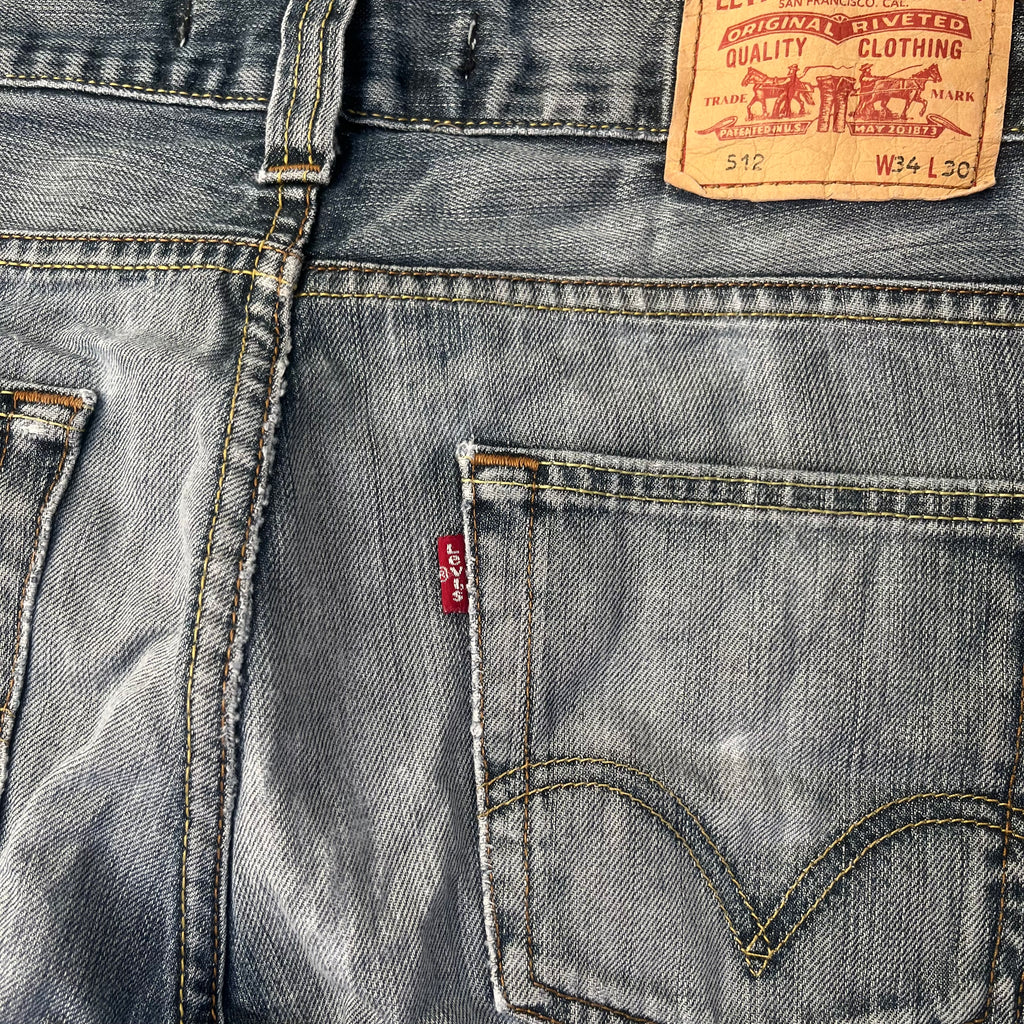 Vintage Ripped 512 Bootcut Levi’s W30 L34