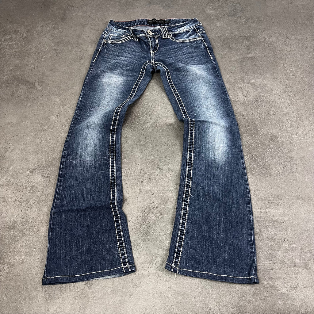 Vintage Japan Style Bootcut Jeans Damen XS – Produktfoto 1
