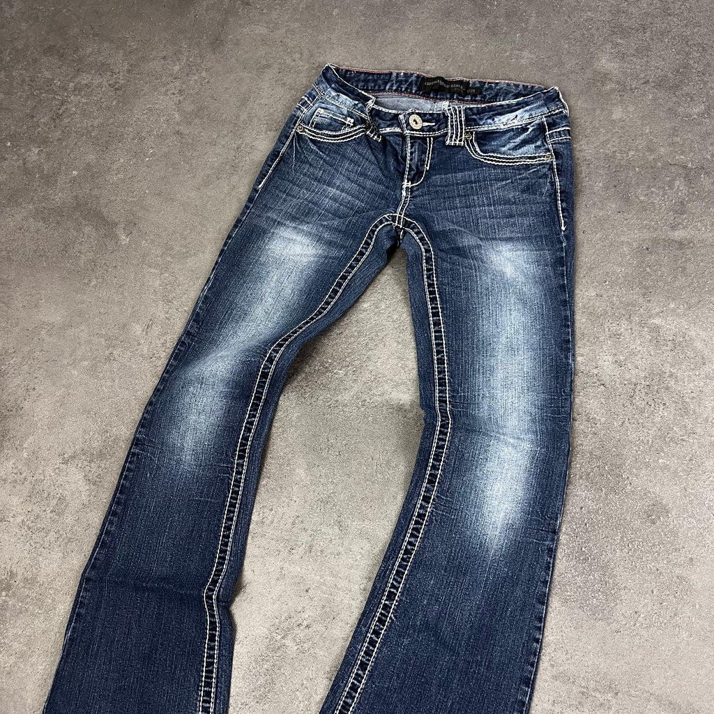 Vintage Japan Style Bootcut Jeans Damen XS – Produktfoto 2