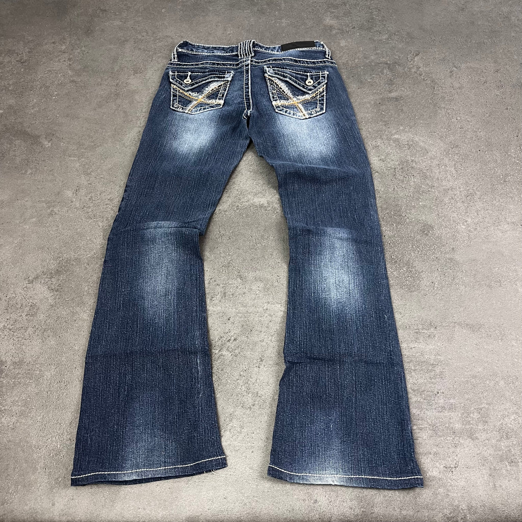 Vintage Japan Style Bootcut Jeans Damen XS – Produktfoto 4