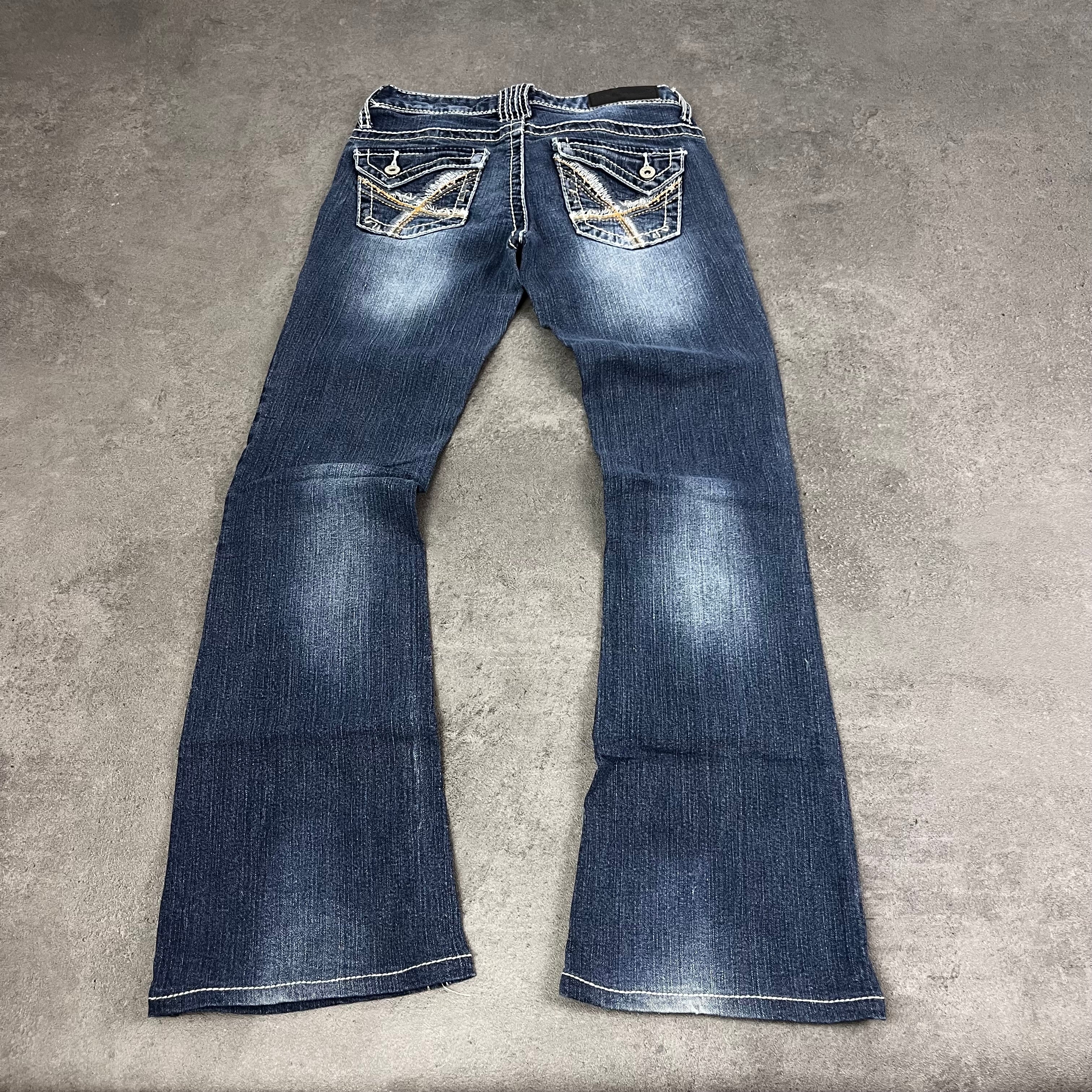 Vintage Japan Style Bootcut Jeans Damen XS – Produktfoto 4