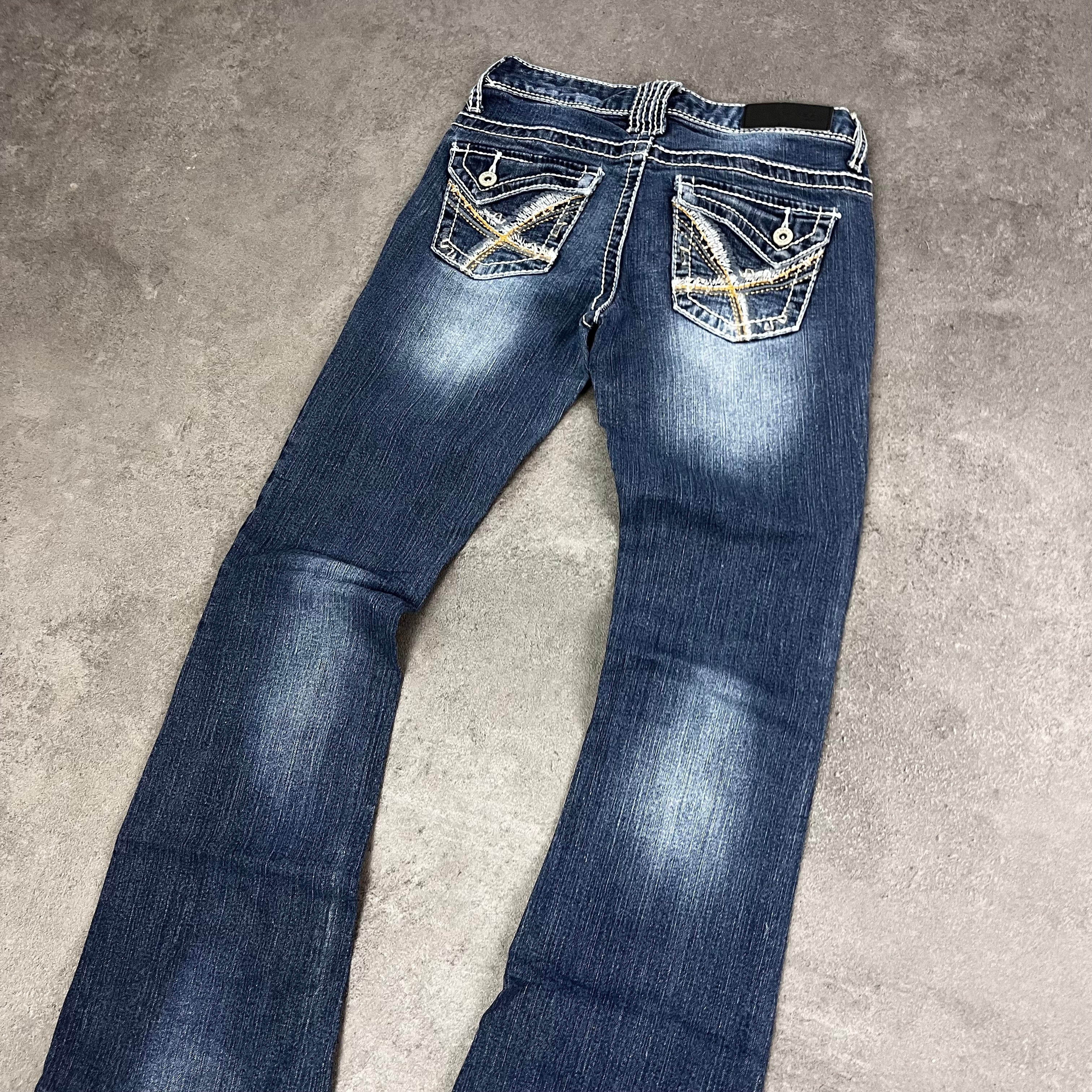 Vintage Japan Style Bootcut Jeans Damen XS – Produktfoto 5