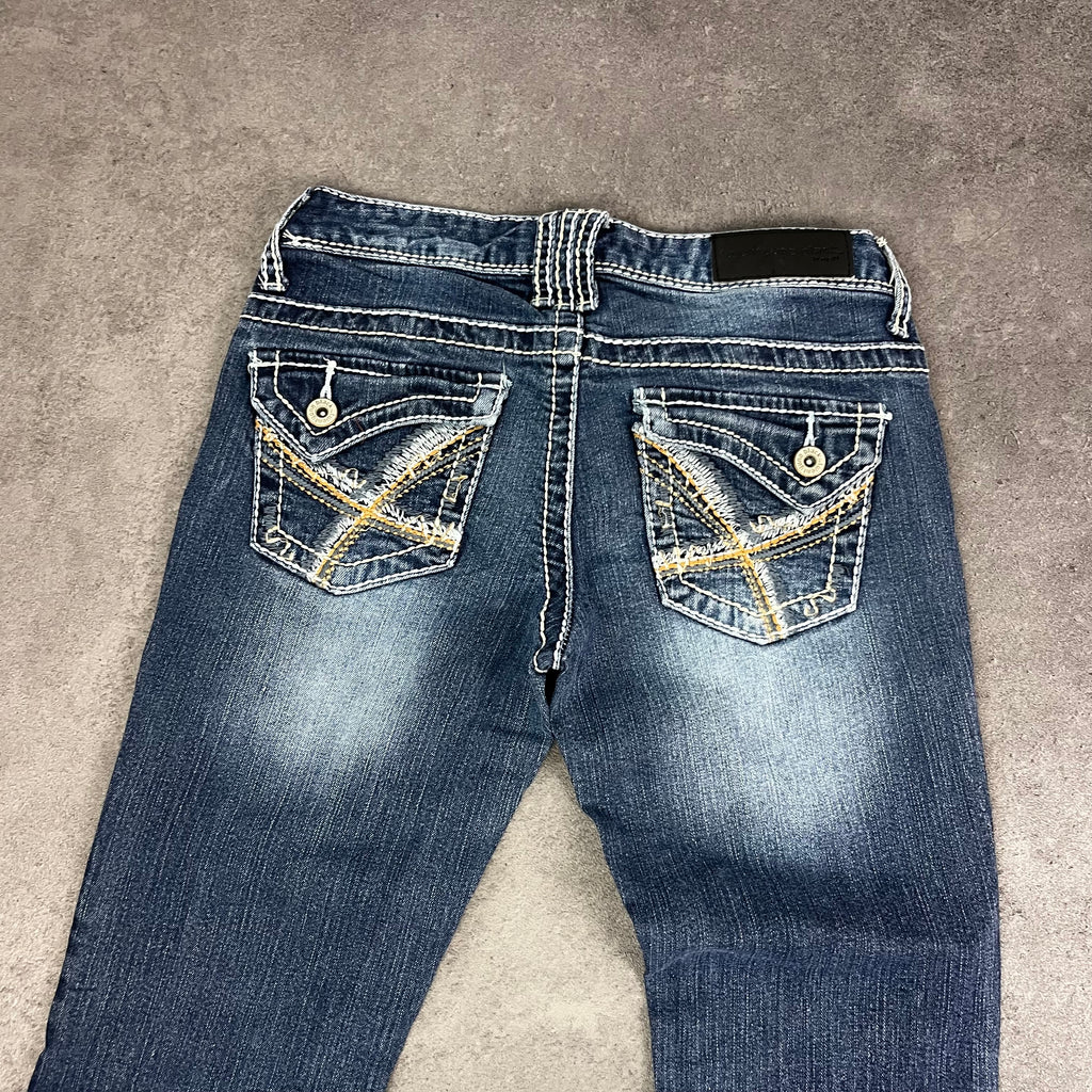 Vintage Japan Style Bootcut Jeans Damen XS – Produktfoto 6