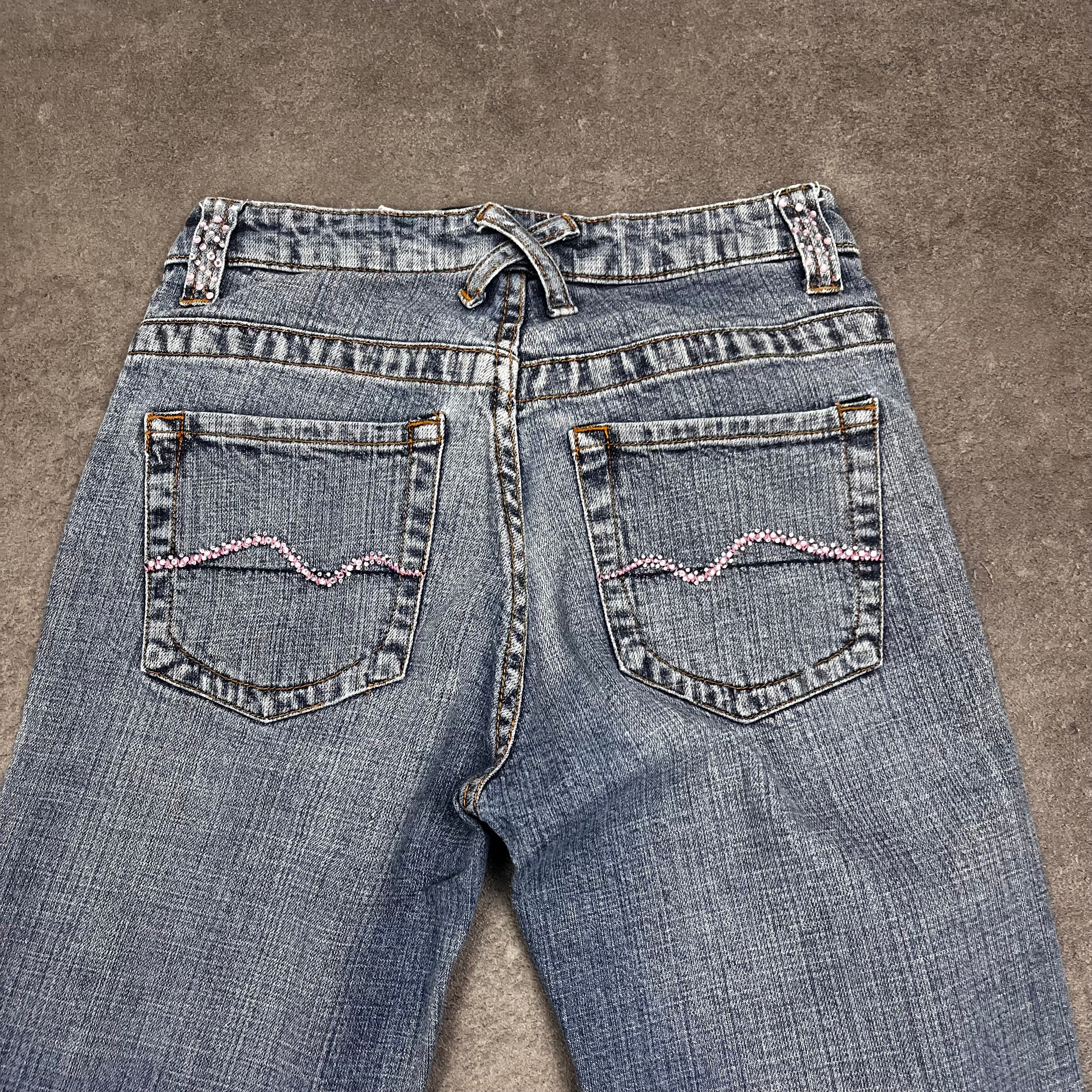 Vintage Y2K Bootcut Jeans Damen XXS – Produktfoto 2