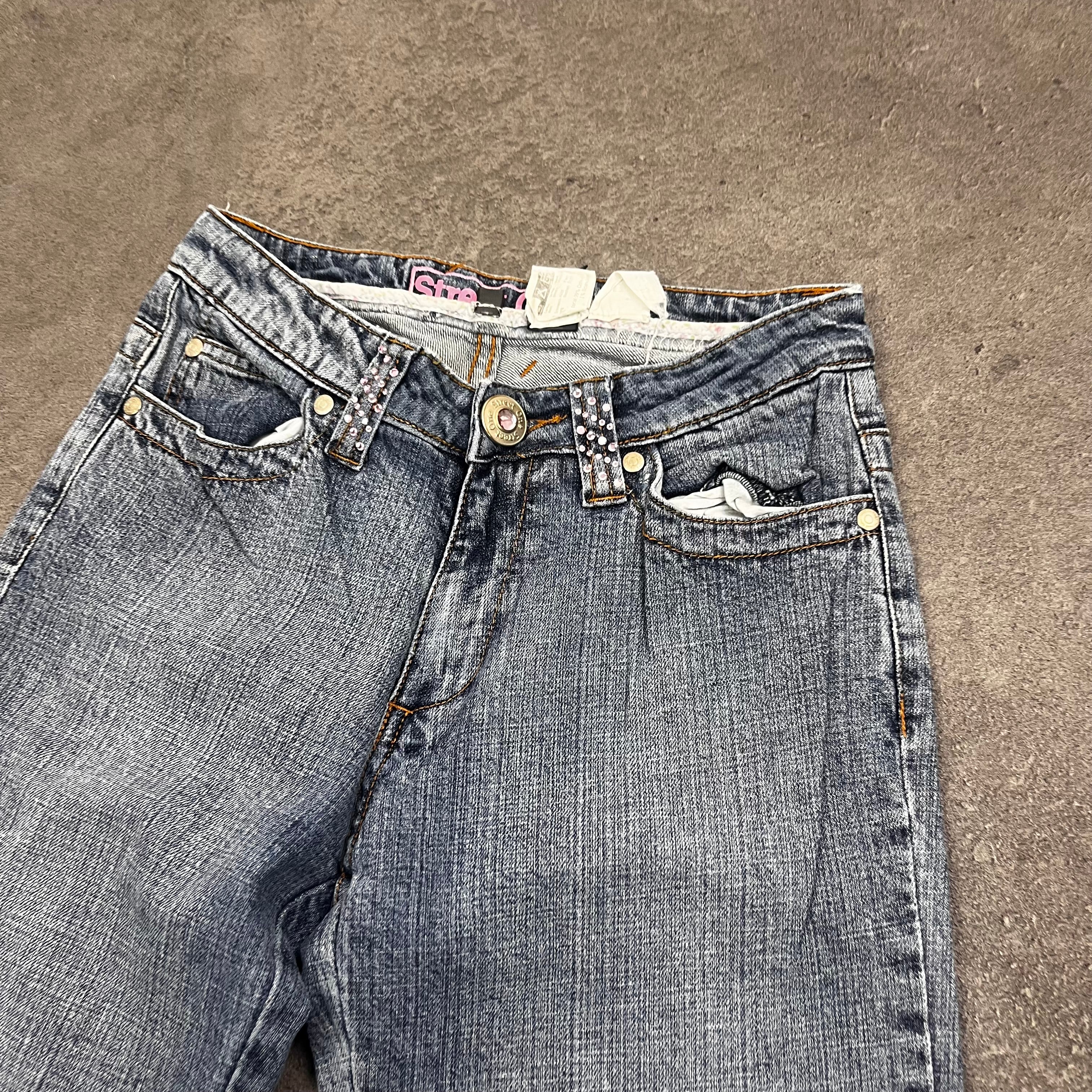 Vintage Y2K Bootcut Jeans Damen XXS – Produktfoto 4