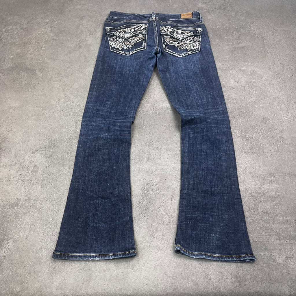 Vintage Y2K Bootcut Jeans Damen XS – Produktfoto 1