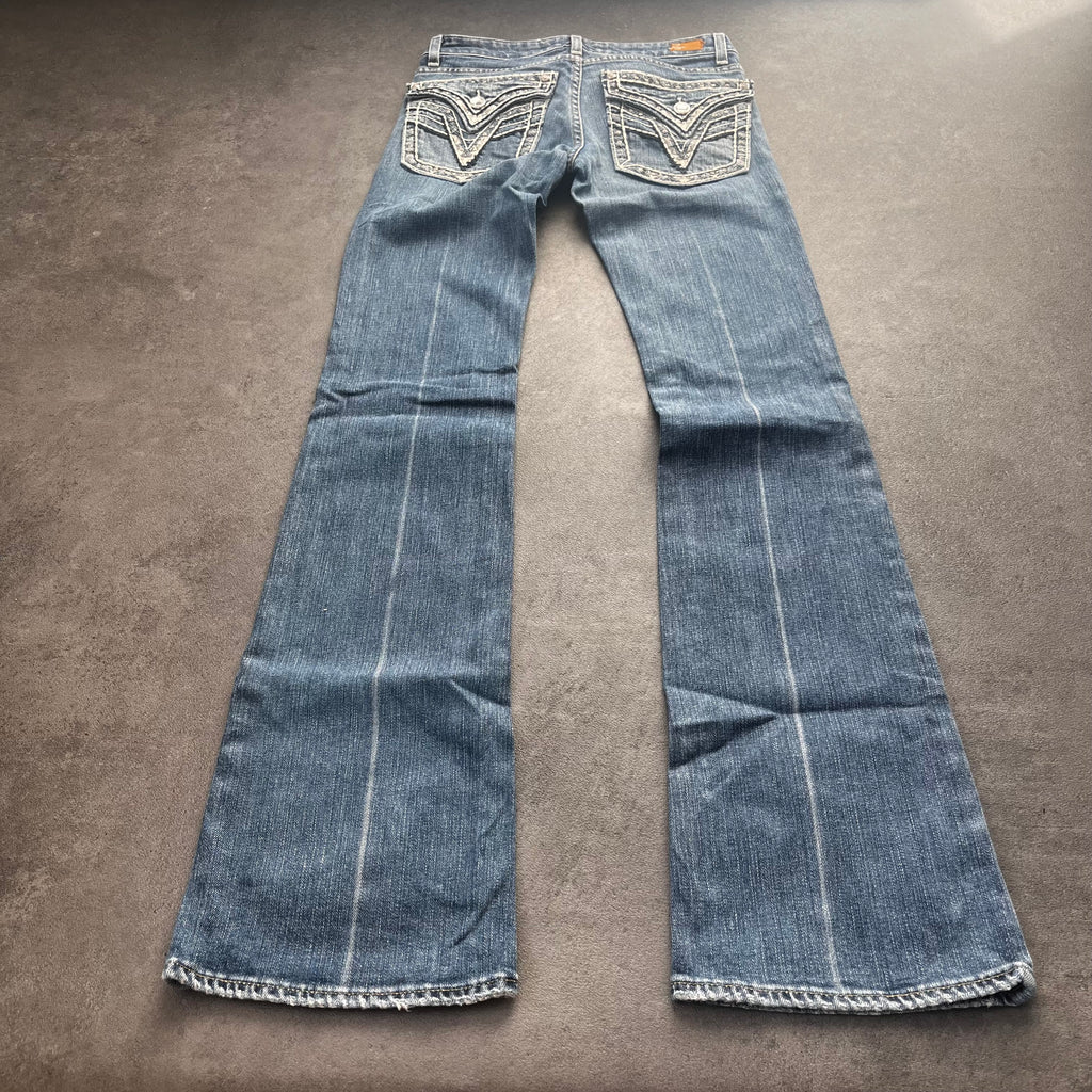 Vintage Japan Style Bootcut Jeans Damen XS – Produktfoto 1