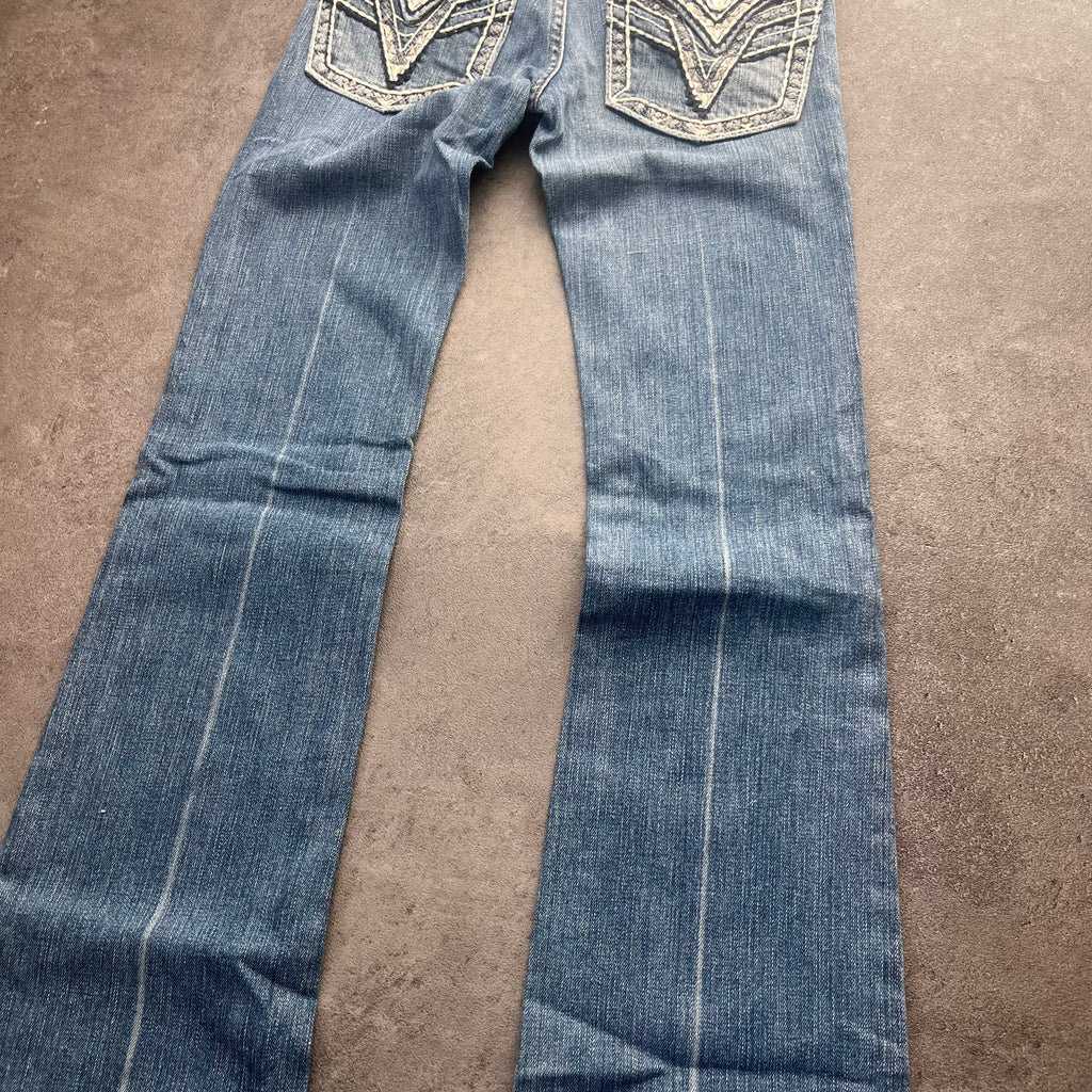 Vintage Japan Style Bootcut Jeans Damen XS – Produktfoto 3
