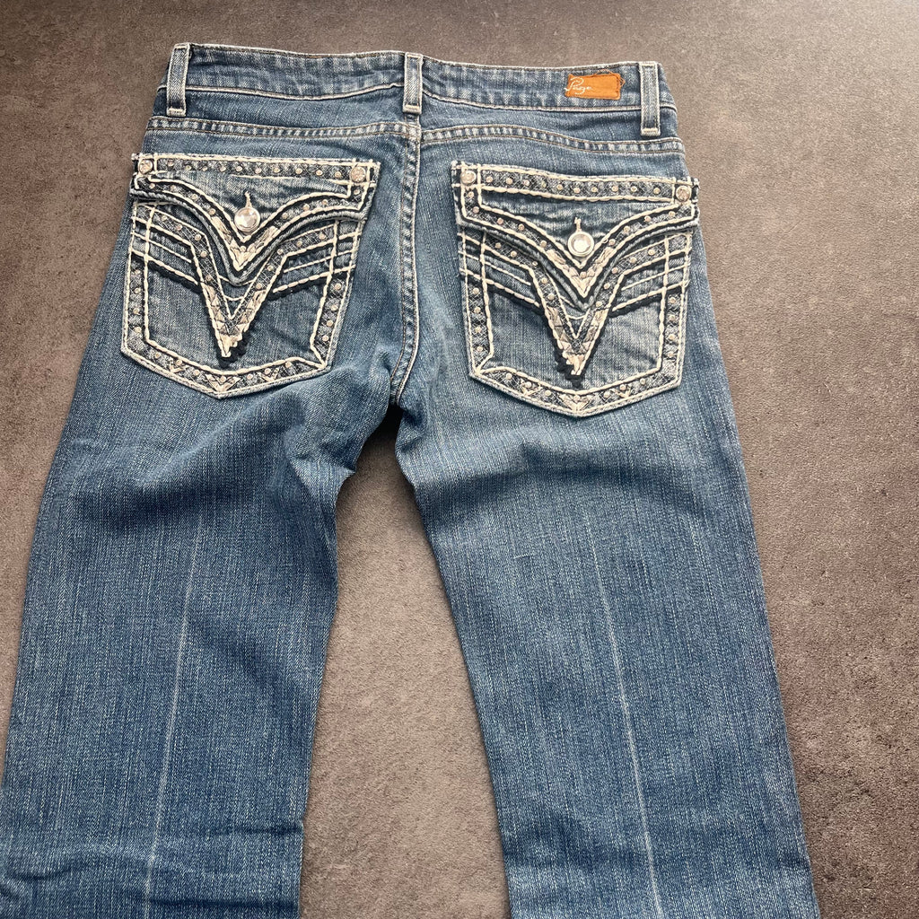 Vintage Japan Style Bootcut Jeans Damen XS – Produktfoto 4