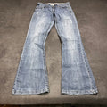 Vintage Y2K Ripped Jeans Damen M – Produktfoto 1