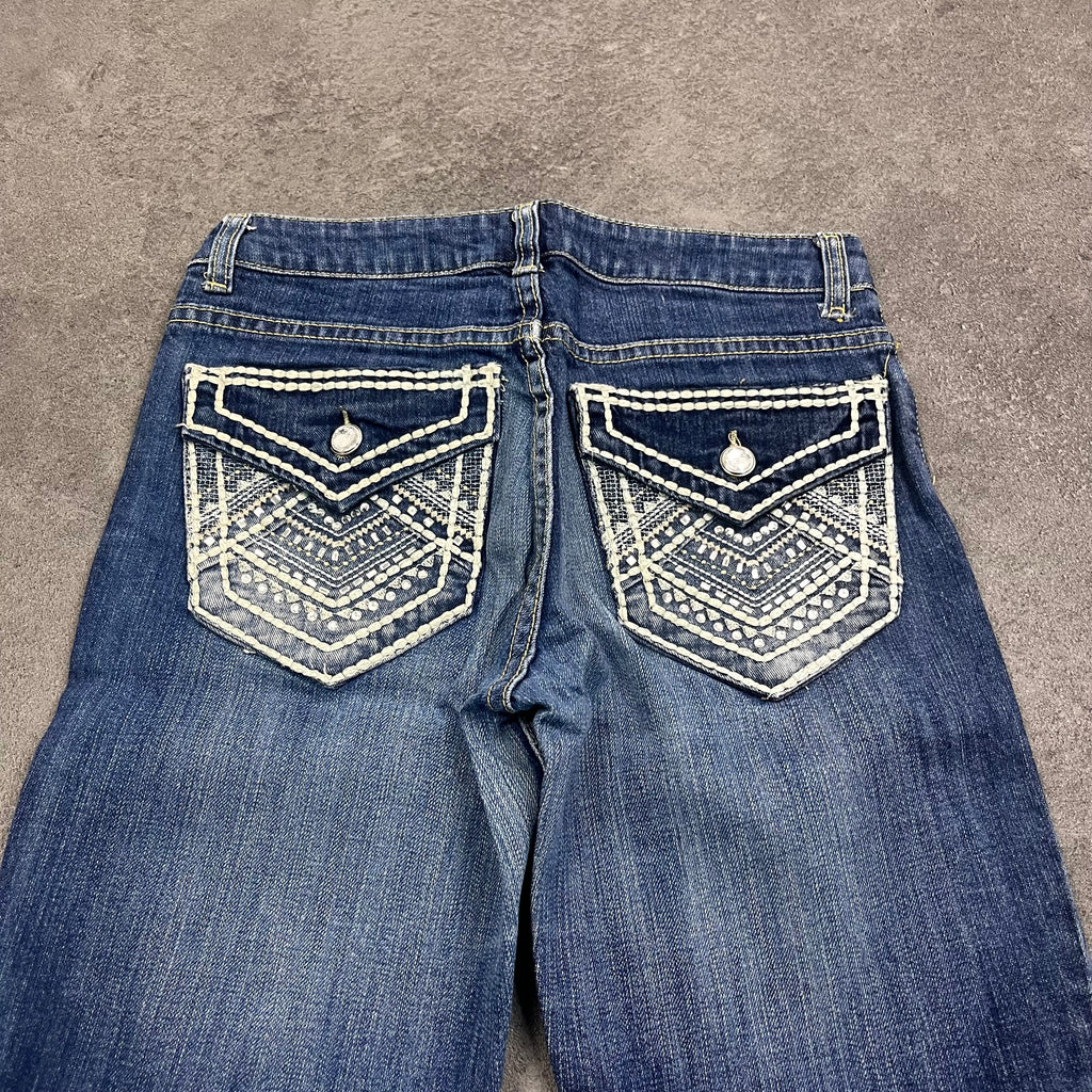 Vintage Y2K Bootcut Jeans Damen XS – Produktfoto 2