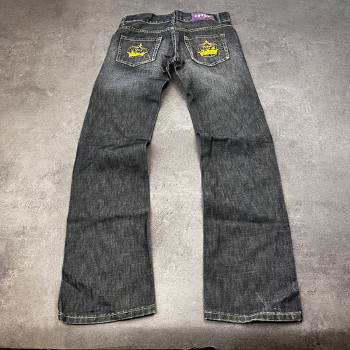 Vintage Y2K Straight Leg Jeans Damen M – Produktfoto 1