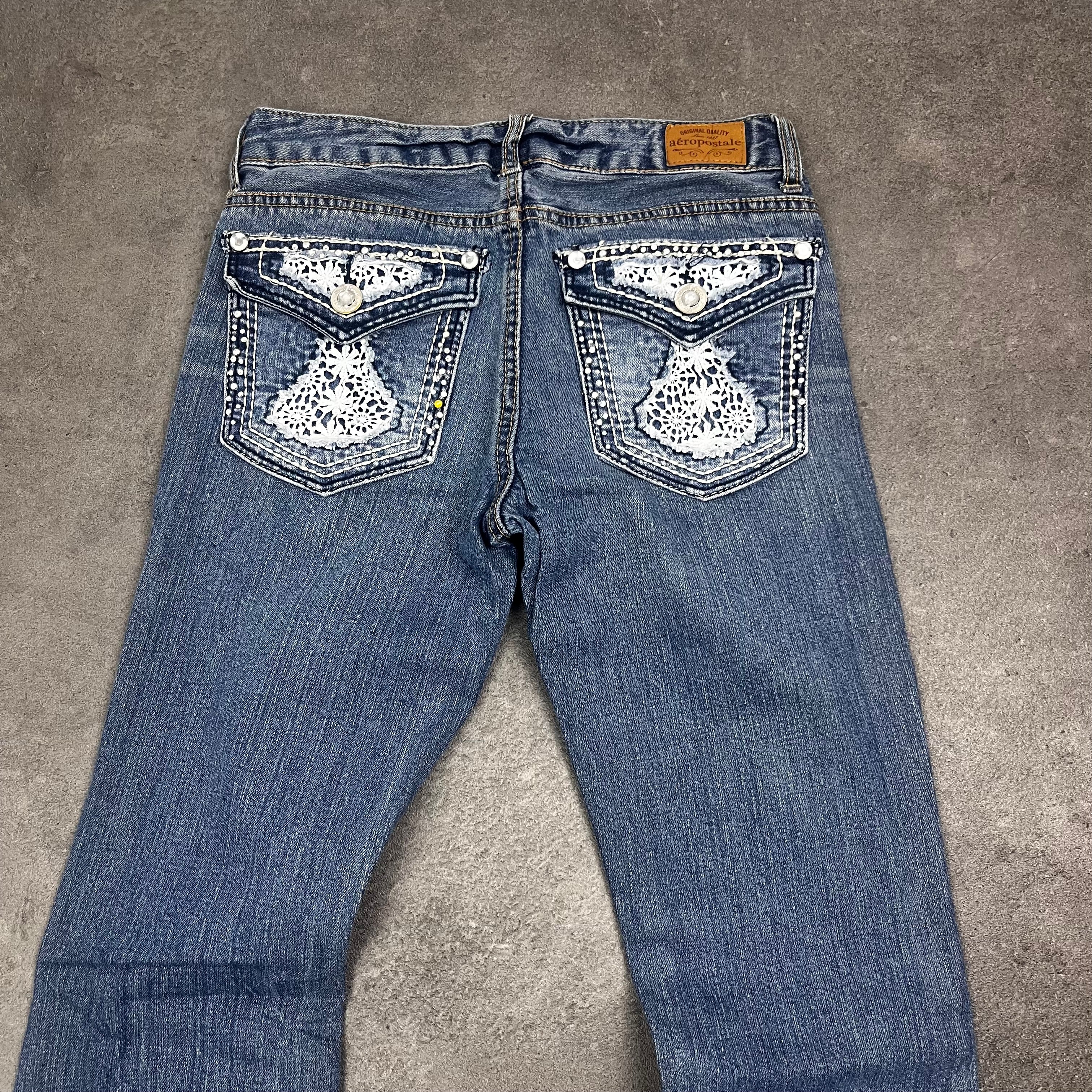 Vintage Y2K Bootcut Jeans Damen XS – Produktfoto 2