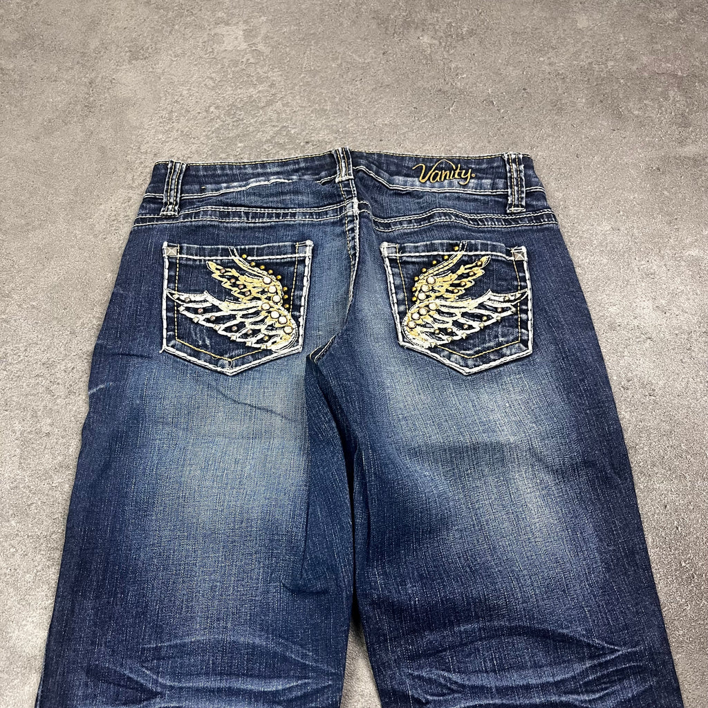 Vintage Y2K Bootcut Jeans Damen S – Produktfoto 2