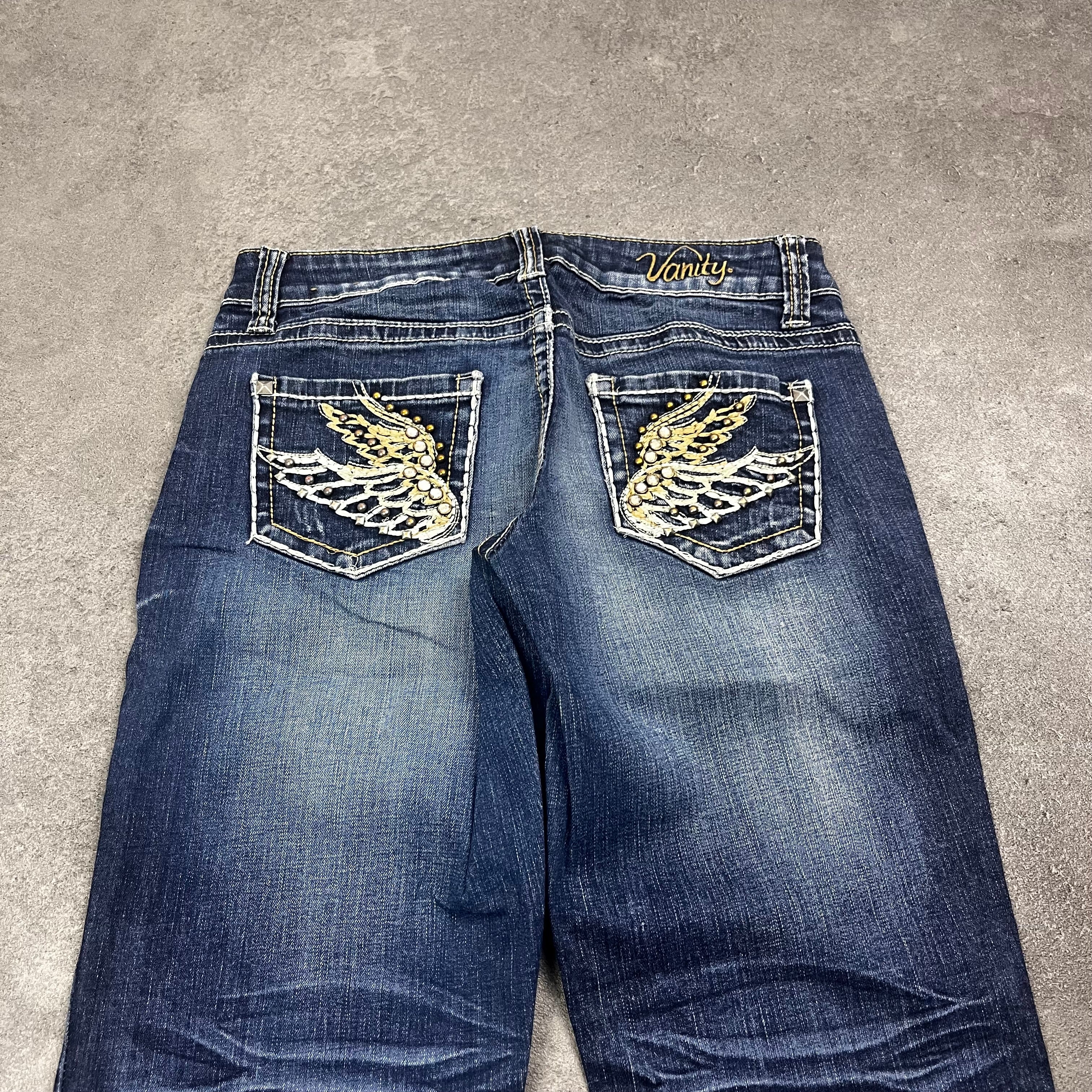 Vintage Y2K Bootcut Jeans Damen S – Produktfoto 2