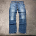 Vintage Levi's 501 Jeans Herren W33 L34 Blau – Vorderansicht