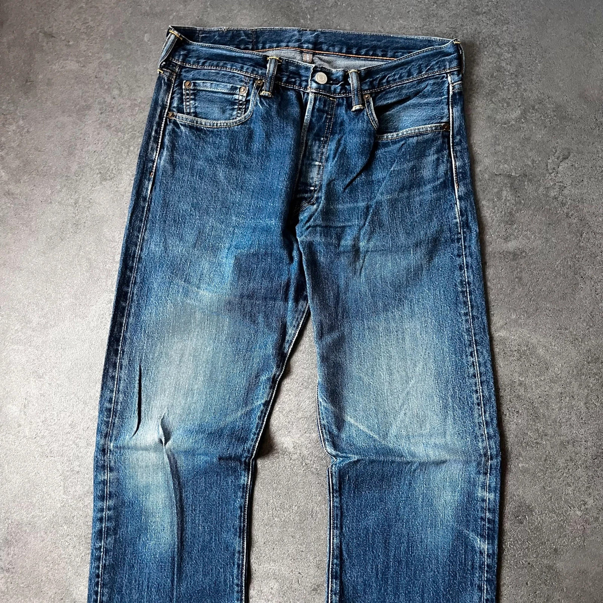 Vintage Levi's 501 Jeans Herren Straight W32 L34 Blau 2000s, Bild 5