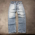 Vintage Levi's 501 Jeans Herren W33 L34 Hellblau – Vorderansicht