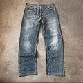 Vintage Levi's 501 Jeans Herren W34 L30 Blau – Vorderansicht
