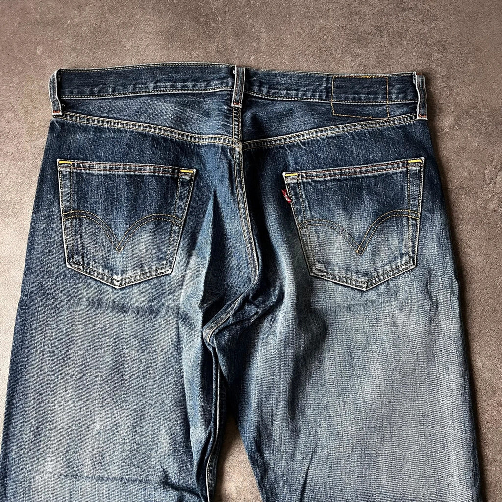 Vintage Levi's 501 Jeans Herren Straight W36 L32 Blau 2000s, Bild 5