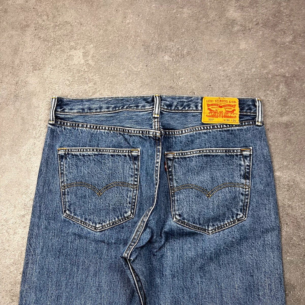 Vintage Levi's 501 Jeans Herren – Rückseite
