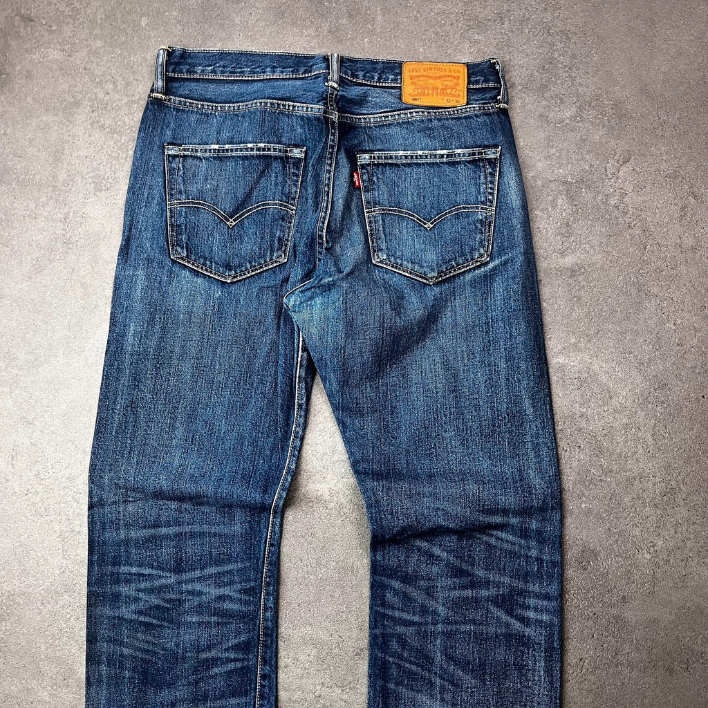 Vintage Levi's 501 Jeans Herren – Rückseite Detail