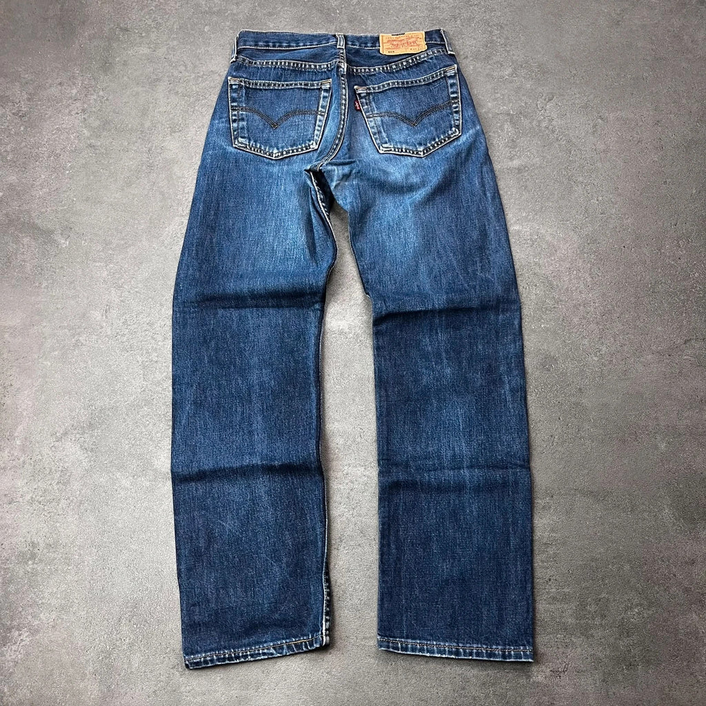 Vintage Levi's 501 Jeans Herren Straight W31 L32 Blau 2000s, Bild 2
