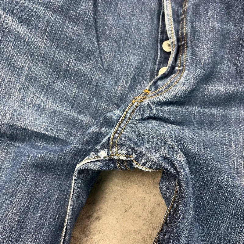 Vintage Levi's 501 Jeans Herren – Detail Schritt