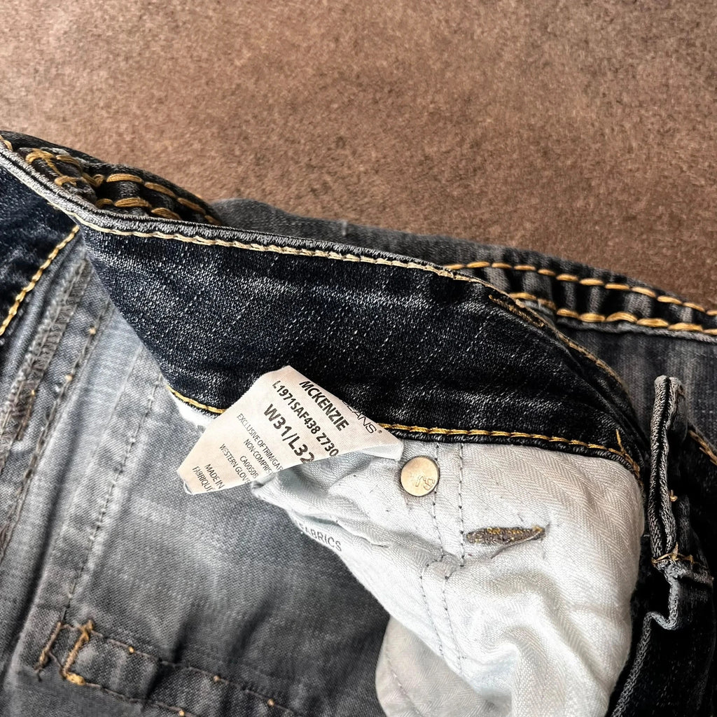 Vintage Silver Jeans Damen Bootcut Gr. M Blau Y2K, Bild 6