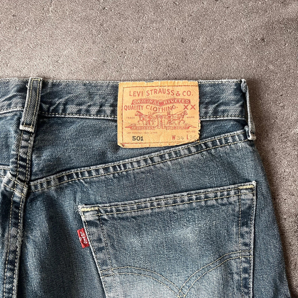Vintage Levi's 501 Jeans Herren – Patch