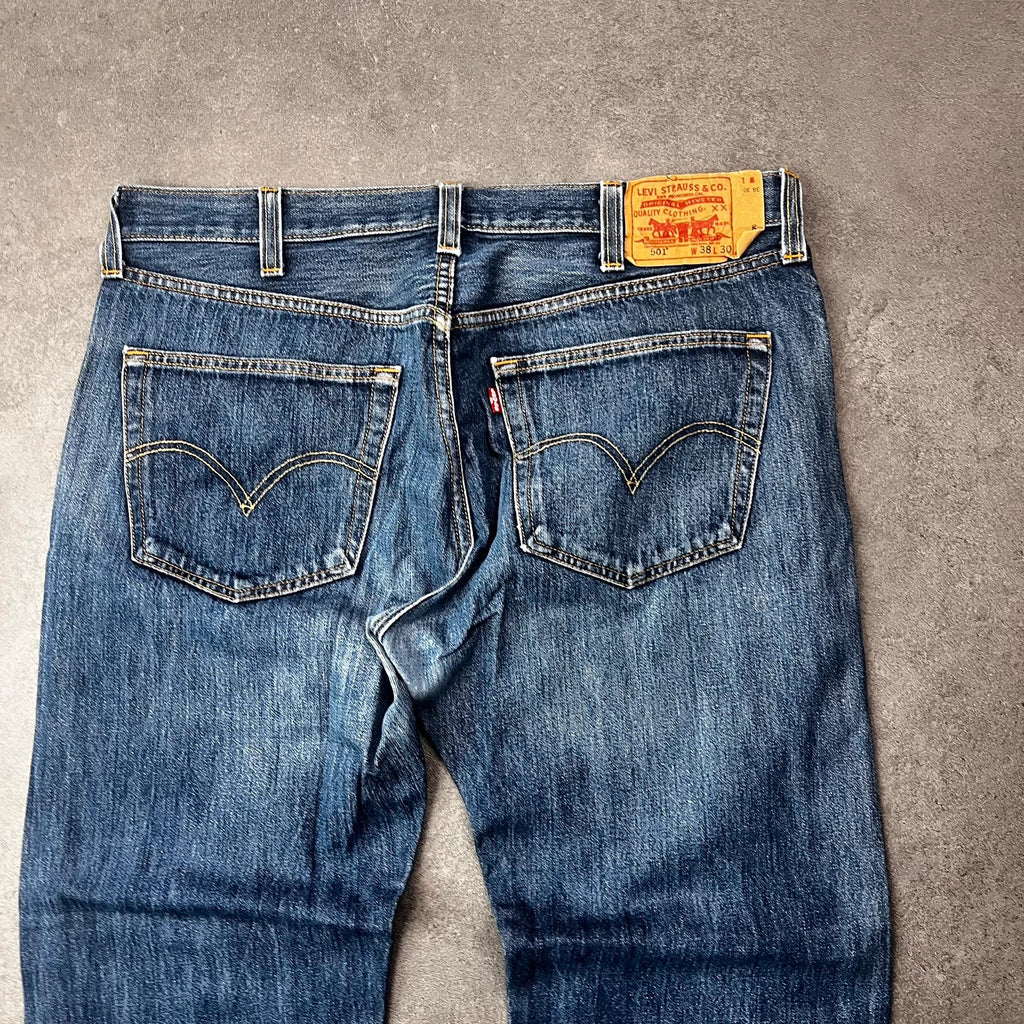 Vintage Levi's 501 Jeans Herren – Rückseite
