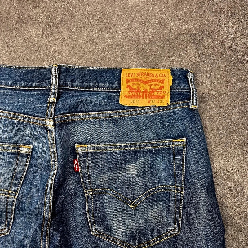 Vintage Levi's 501 Jeans Herren – Patch