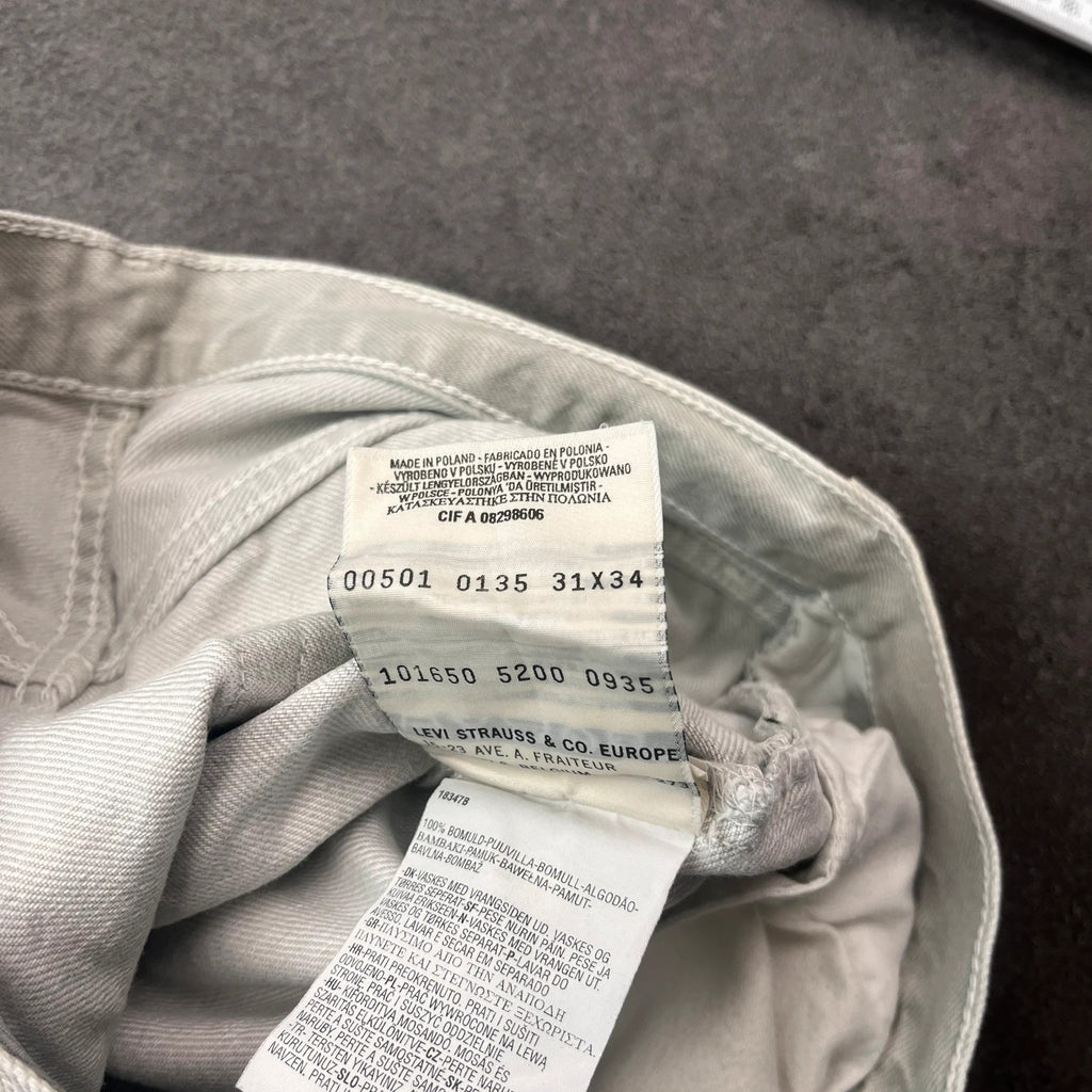 Vintage Levi's 501 Jeans Herren – Etikett