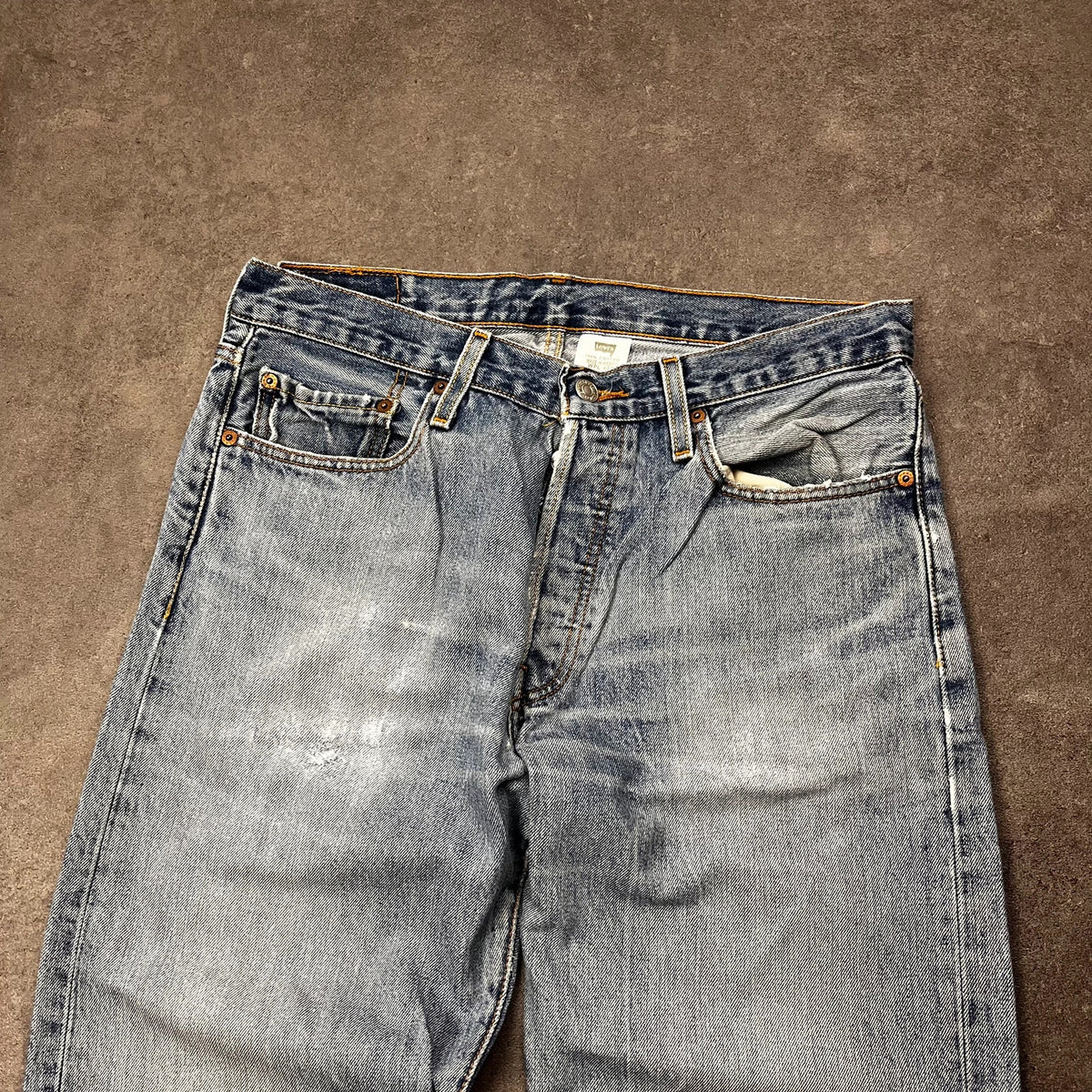 Vintage Levi's 501 Jeans Herren – Vorderseite