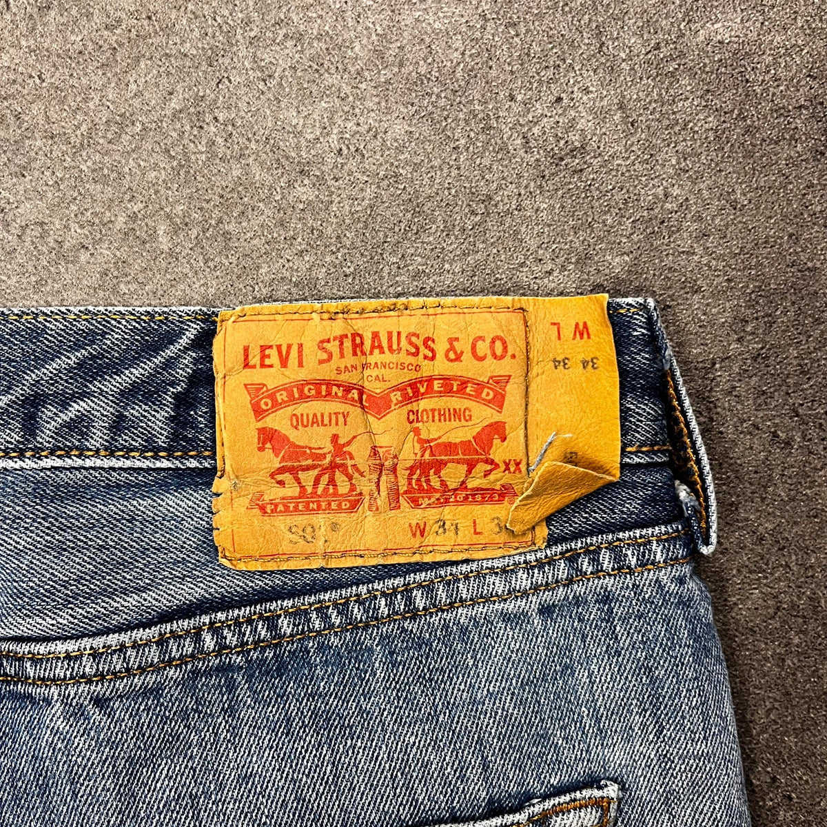 Vintage Levi's 501 Jeans Herren – Patch