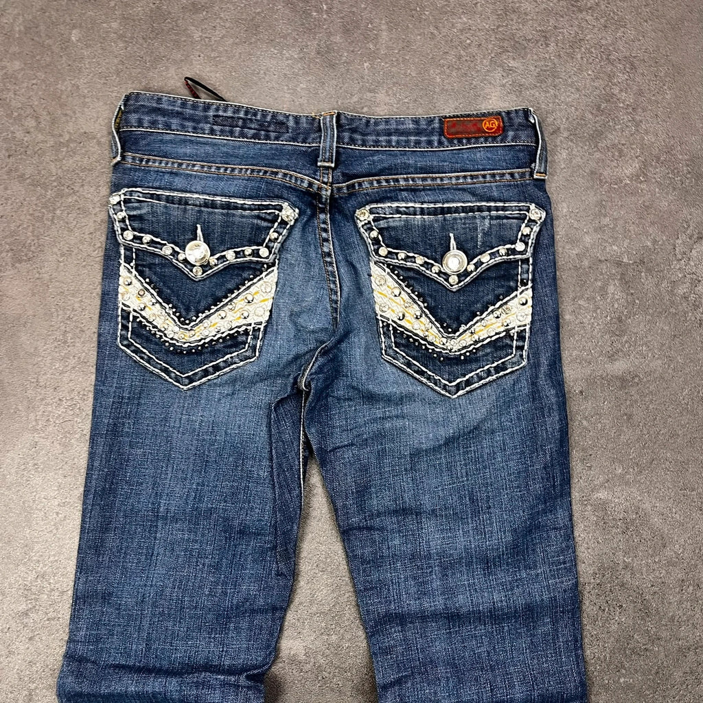 Vintage AG Jeans Damen – Gesäßtaschen