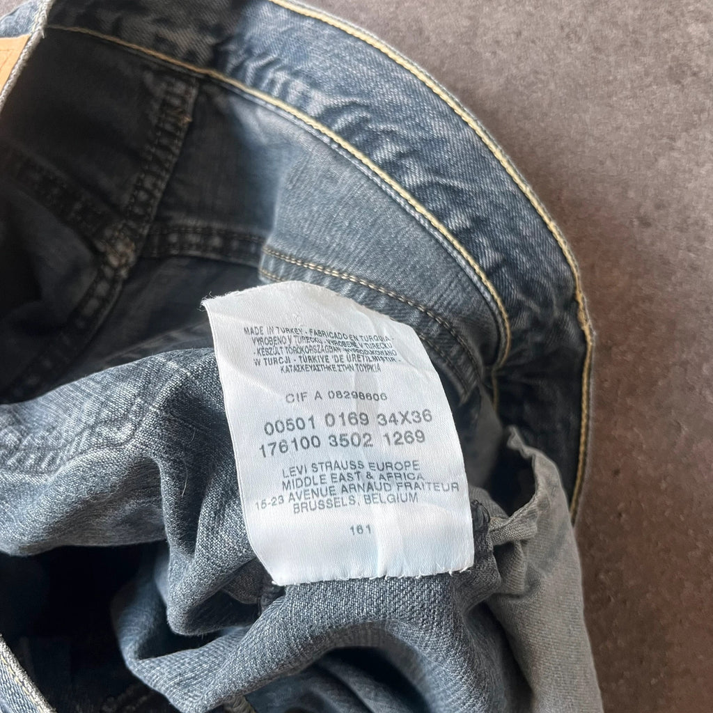 Vintage Levi's 501 Jeans Herren – Etikett