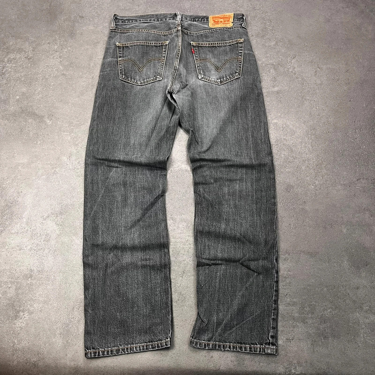 Vintage Levi's 501 Jeans Herren Straight W36 L32 Grau 2000s, Bild 2